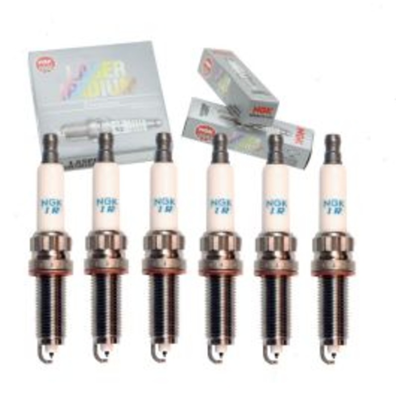 6 pc NGK Laser Iridium Spark Plugs for 2013-2015 BMW ActiveHybrid 3 3.0L L6
