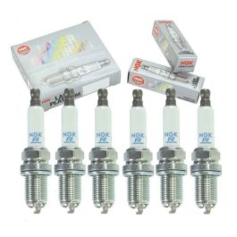 6 pc NGK Laser Platinum Spark Plugs for 2005-2008 Audi A4 3.2L V6