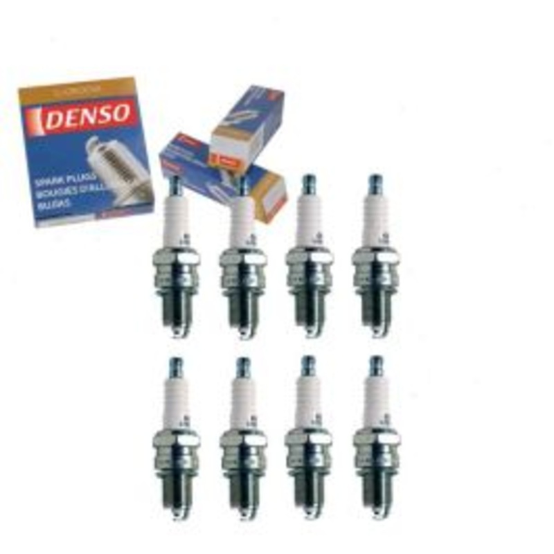 8 pc DENSO Standard U-Groove Spark Plugs for 1968-1975 Plymouth Road Runner 4.5L 5.2L 5.6L 5.9L V8