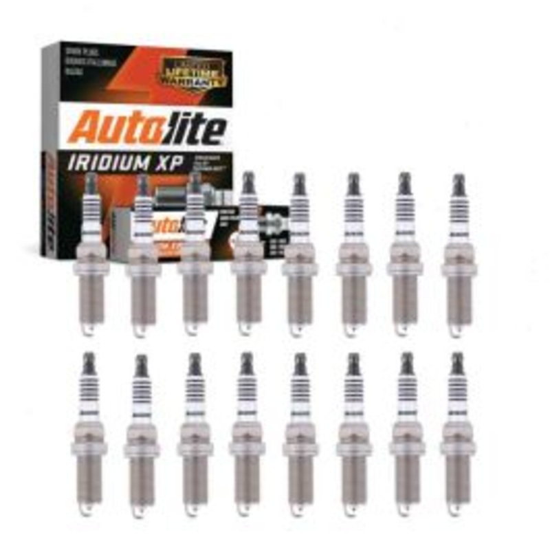 16 pc Autolite Iridium XP Spark Plug for 2003-2008 Mercedes-Benz SL55 AMG