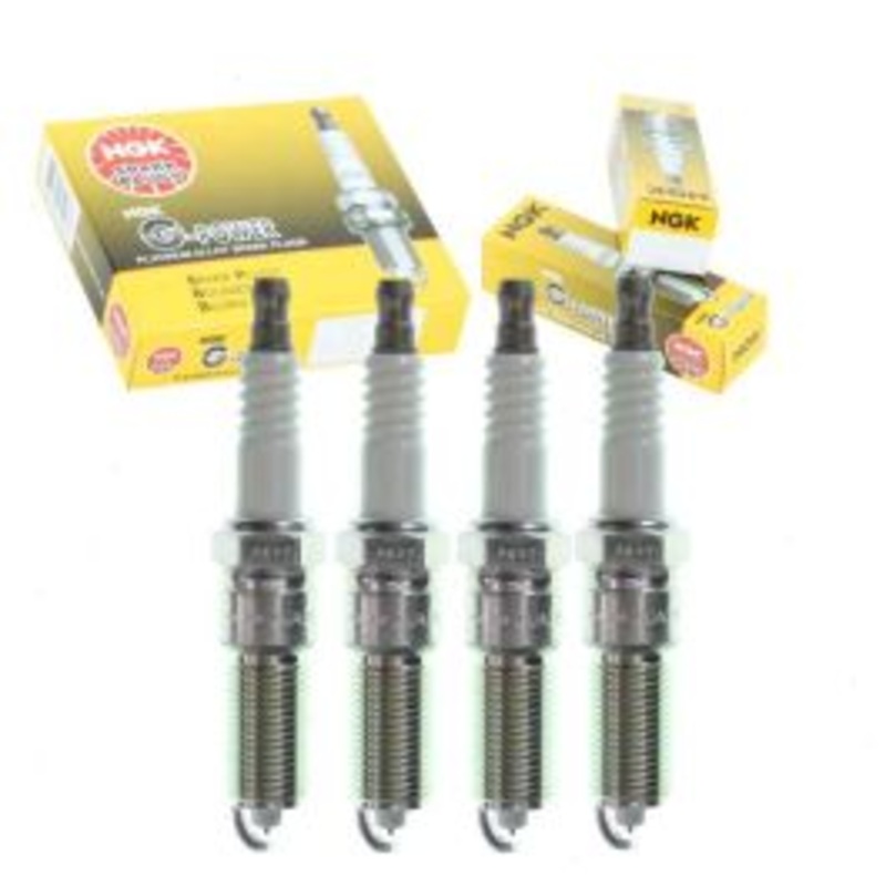 4 pc NGK G-Power 3381 LZTR5AGP Spark Plugs