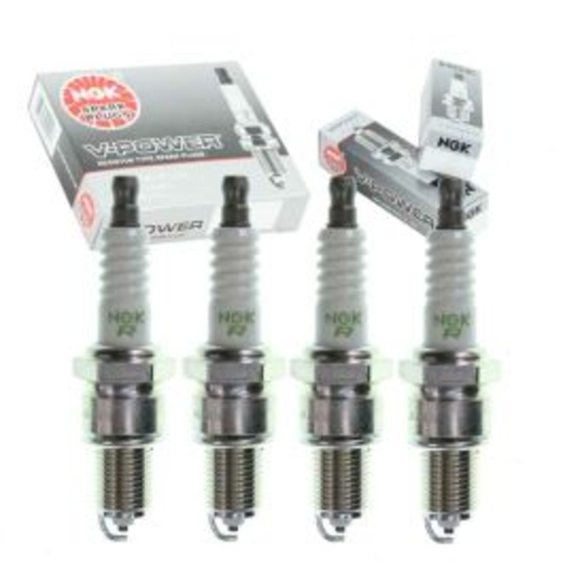 4 pc NGK V-Power Spark Plugs for 1969-1970 Toyota Pickup 1.9L L4