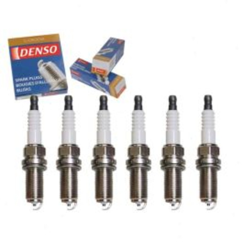 6 pc DENSO Standard U-Groove Spark Plugs for 2010 Kia Borrego 3.8L V6