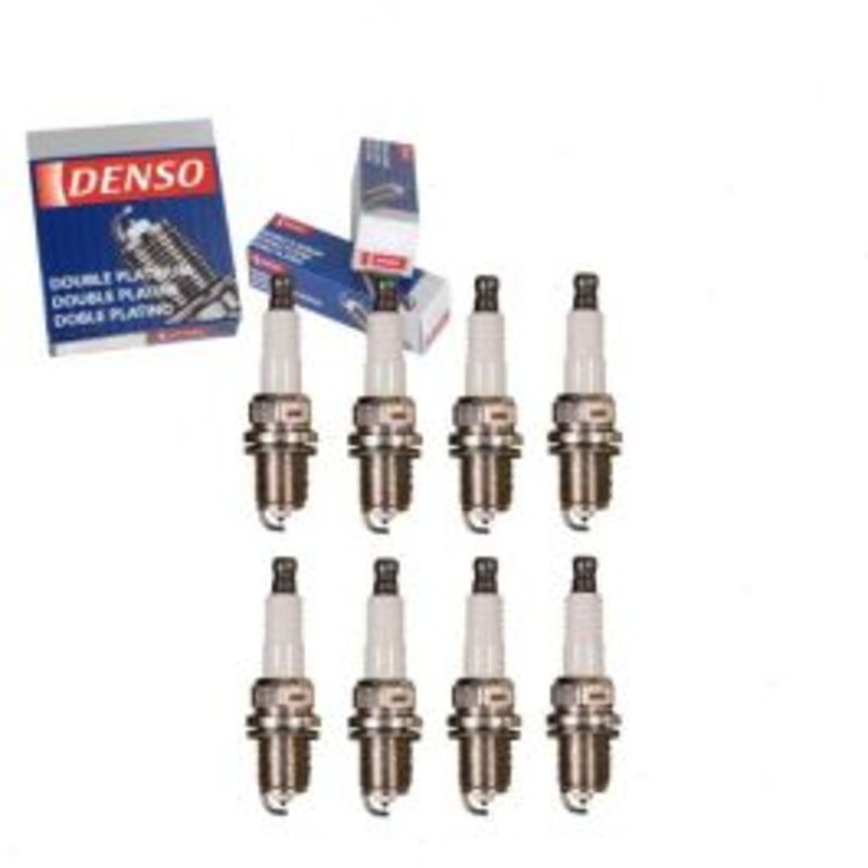 8 pc DENSO Double Platinum Spark Plugs for 1998-2000 Lexus GS400 4.0L V8