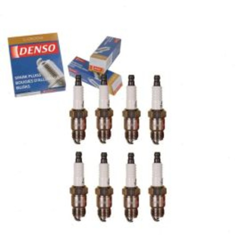 8 pc DENSO Standard U-Groove Spark Plugs for 1976-1978 GMC C25 Suburban 5.0L 5.7L 6.6L 7.4L V8