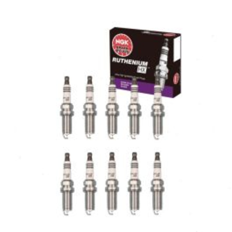 10 pc NGK Ruthenium HX 96355 LFR5AHX Spark Plugs