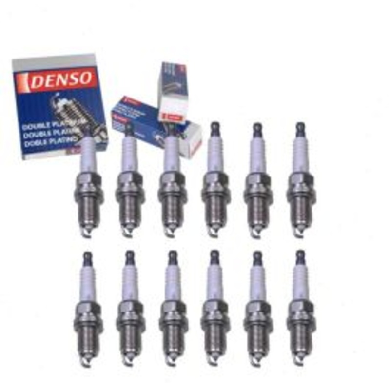 12 pc DENSO Double Platinum Spark Plugs for 2006-2009 Audi A8 Quattro 6.0L W12