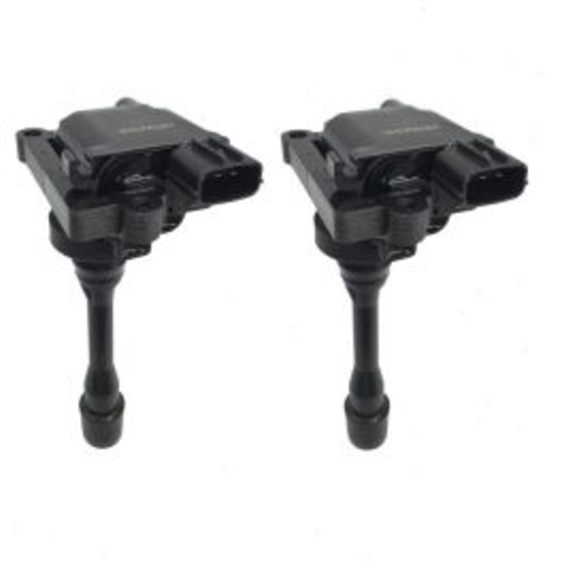 2 pc Hitachi Ignition Coils for 2002-2007 Mitsubishi Lancer 2.0L L4