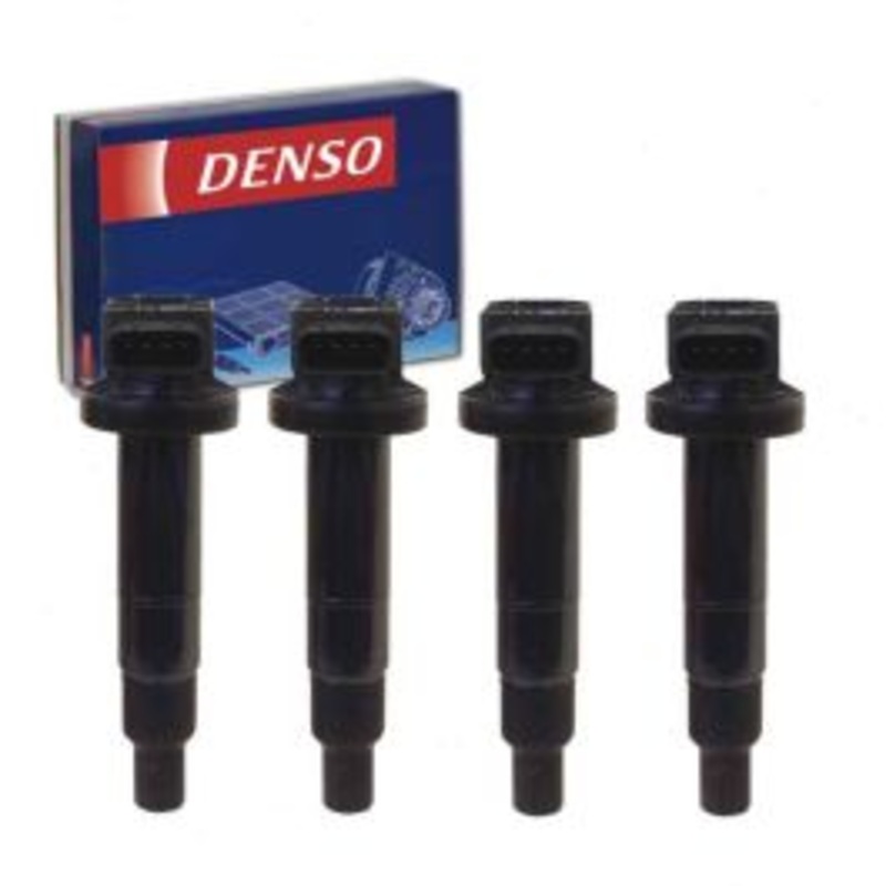 4 pc DENSO Direct Ignition Coils for 2004-2006 Scion xA 1.5L L4