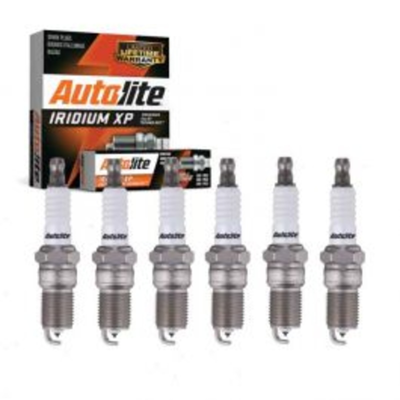 6 pc Autolite Iridium XP XP606 Spark Plug