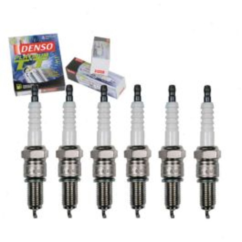 6 pc DENSO Platinum TT Spark Plugs for 1960-1965 Mercedes-Benz 220 2.2L L6