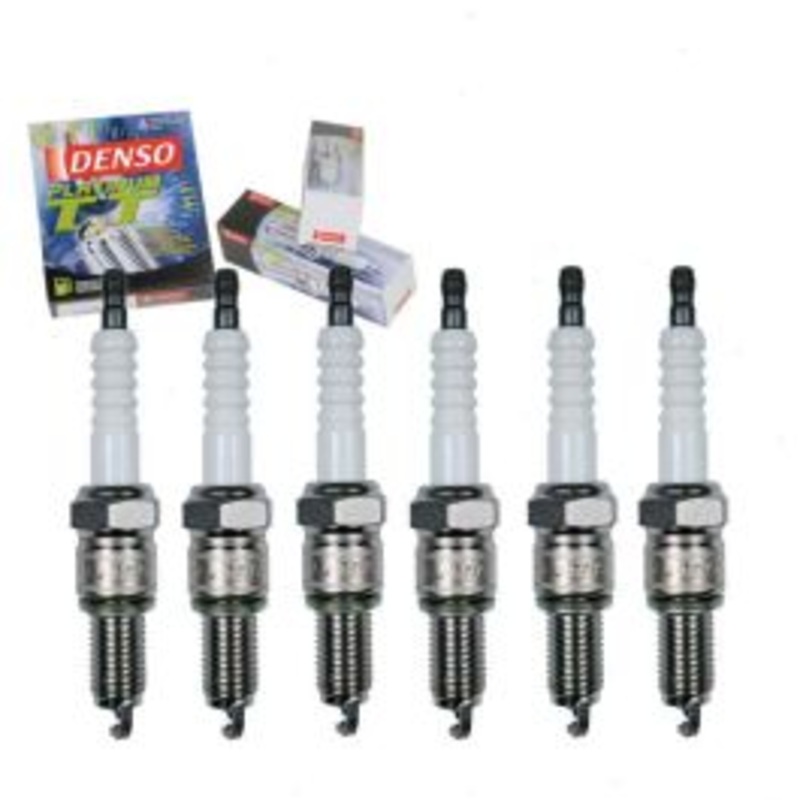 6 pc DENSO Platinum TT Spark Plugs for 1967-1971 Toyota Crown 2.3L 2.6L L6