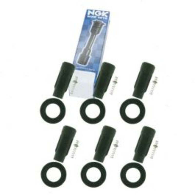 6 pc NGK Ignition Coil Boots for 2007-2014 Lexus RX350 3.5L V6