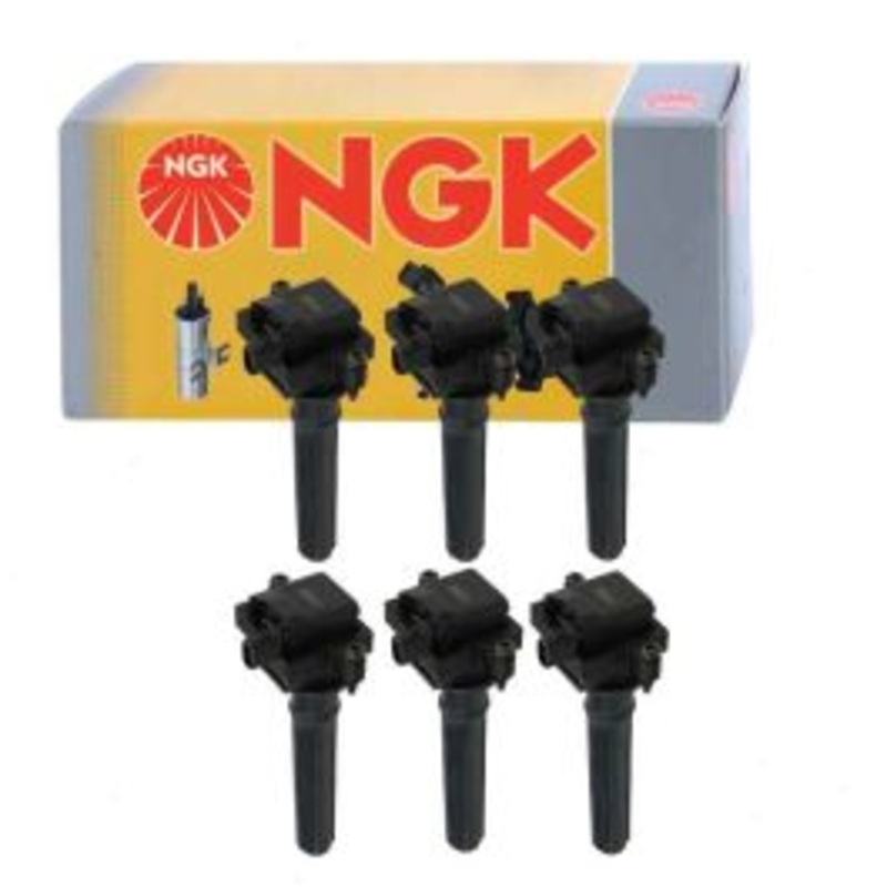 6 pc NGK Ignition Coils for 1998-2004 Dodge Intrepid 2.7L V6