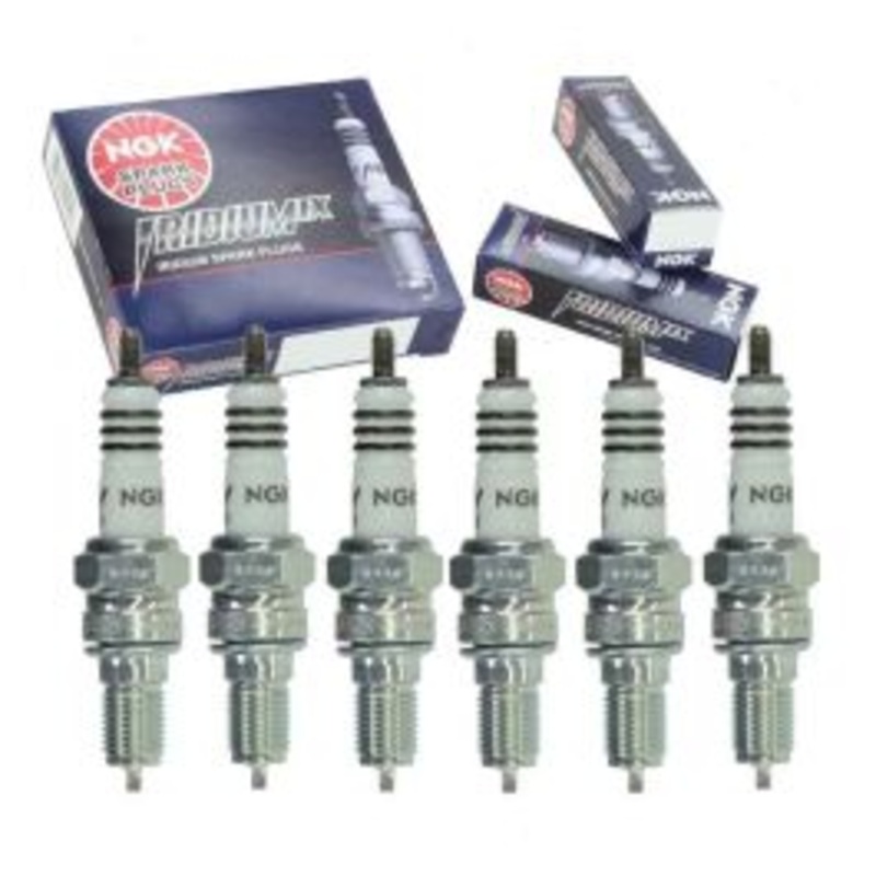 6 pc NGK Iridium IX 6216 CR9EHIX-9 Spark Plugs
