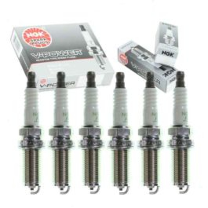 6 pc NGK V-Power Spark Plugs for 2006-2010 Kia Optima 2.7L V6