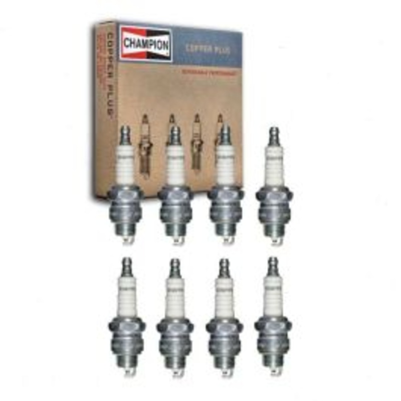 8 pc Champion Copper Plus Spark Plugs for 1961 Dodge Lancer 6.7L V8