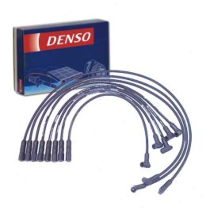 DENSO Spark Plug Wire Set for 1975 Buick Apollo 4.3L V8