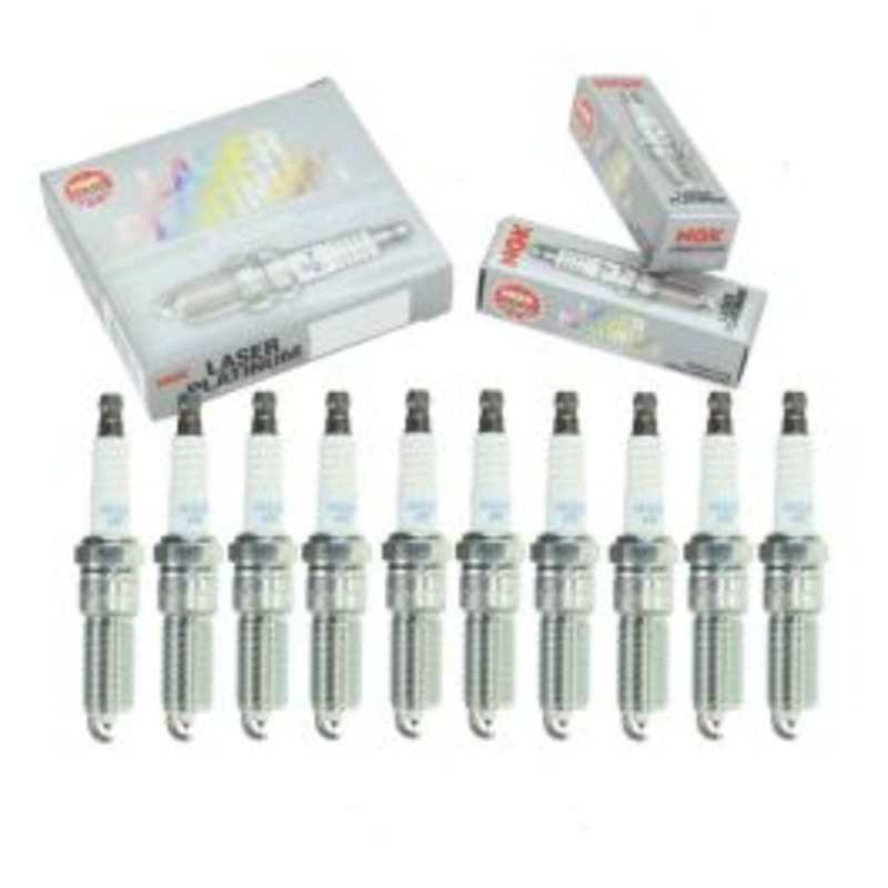 10 pc NGK Laser Platinum Spark Plugs for 2008-2017 Dodge Viper 8.4L V10