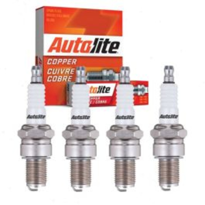 4 pc Autolite Copper Core 405 Spark Plugs