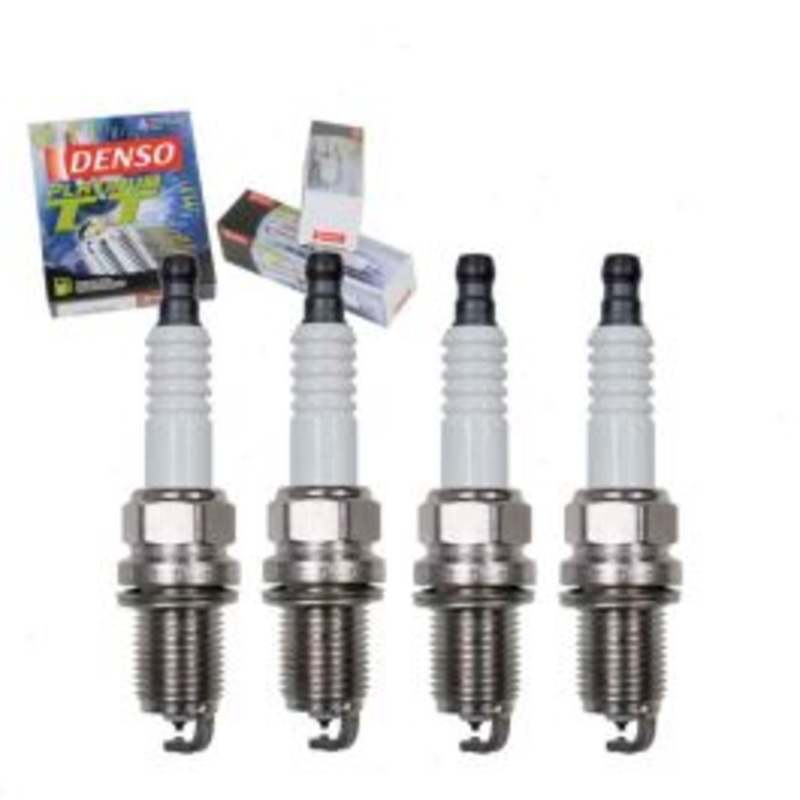 4 pc DENSO Platinum TT Spark Plugs for 1991-1998 BMW 318i 1.8L 1.9L L4