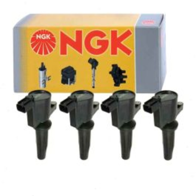 4 pc NGK Ignition Coils for 2005-2008 Mercury Mariner 2.3L L4