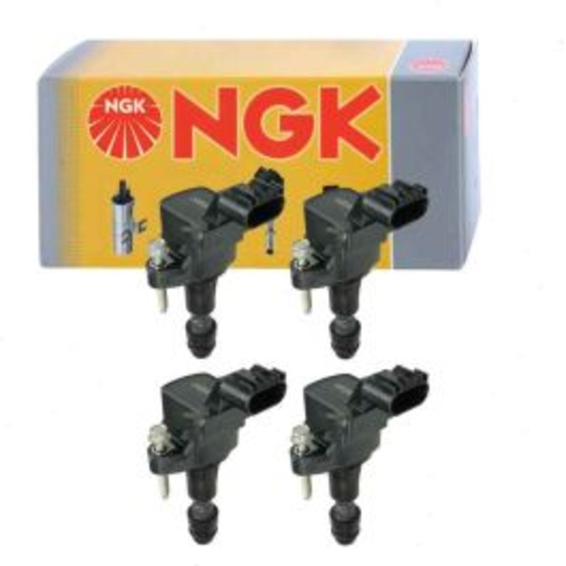 4 pc NGK Ignition Coils for 2007-2014 Chevrolet Malibu 2.2L 2.4L L4