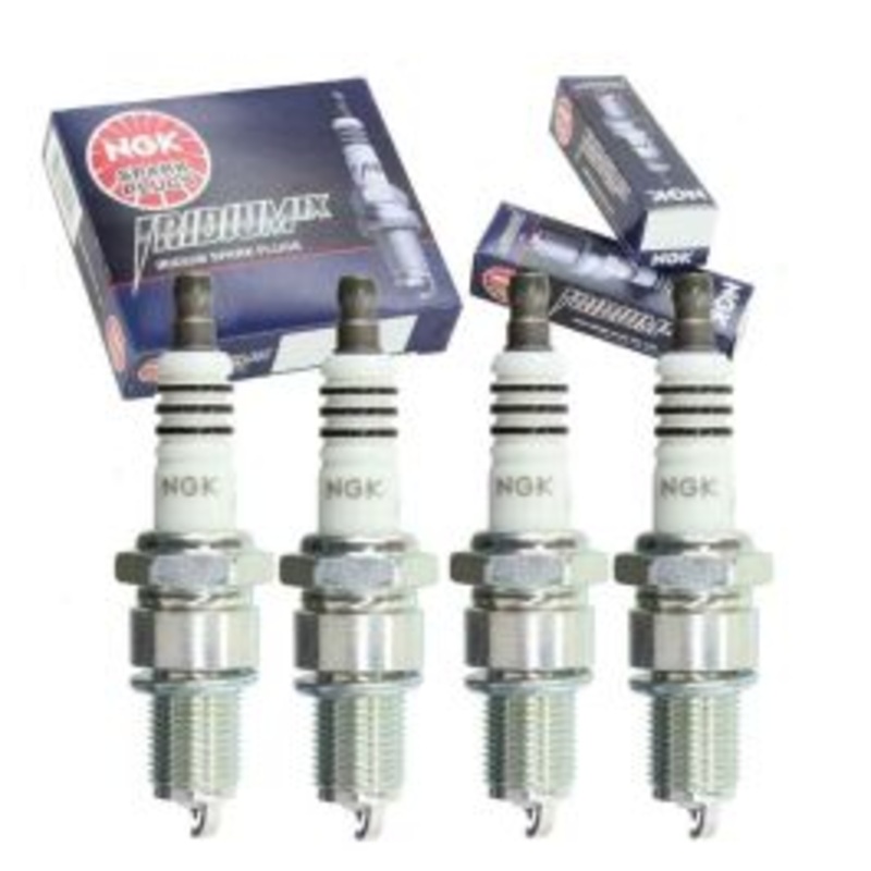 4 pc NGK Iridium IX Spark Plugs for 1983-1985 Plymouth Caravelle 2.6L L4