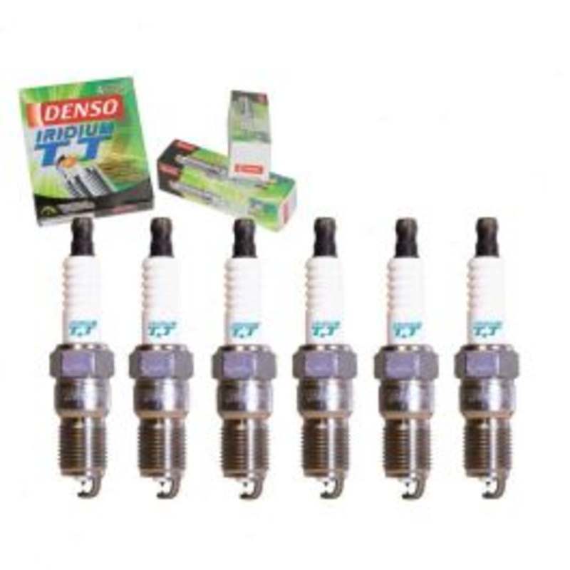 6 pc DENSO Iridium TT Spark Plugs for 1986-1987 Mercury Sable 3.0L V6
