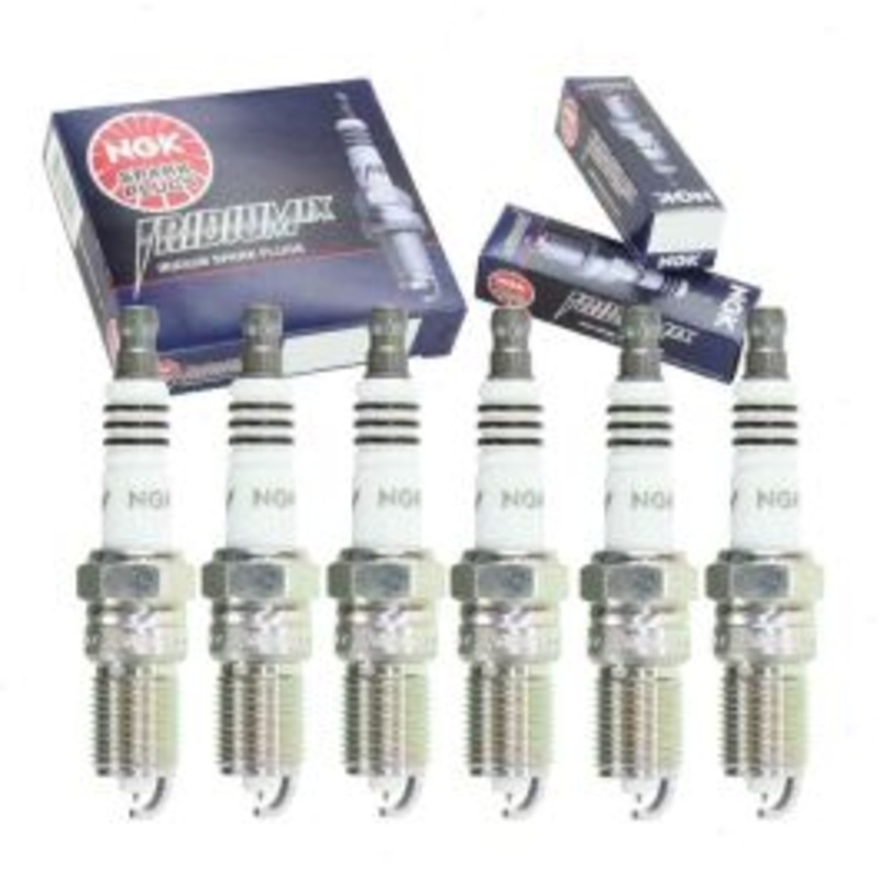6 pc NGK Iridium IX Spark Plugs for 1988 Oldsmobile Cutlass Calais 3.0L V6
