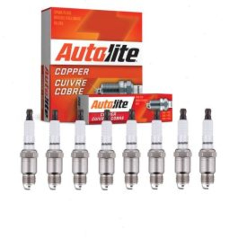 8 pc Autolite Copper Core Spark Plugs for 1979-1980 GMC K3500 5.7L 6.6L 7.4L V8