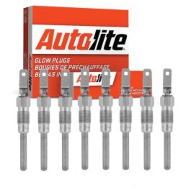 8 pc Autolite Diesel Glow Plugs for 1982-1999 GMC P3500 6.2L V8