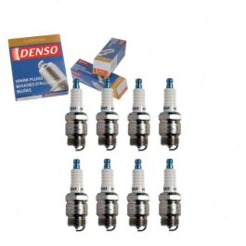 8 pc DENSO Standard U-Groove Spark Plugs for 1958-1971 Ford Ranch Wagon 4.3L 4.7L 5.4L 5.8L 6.4L V8