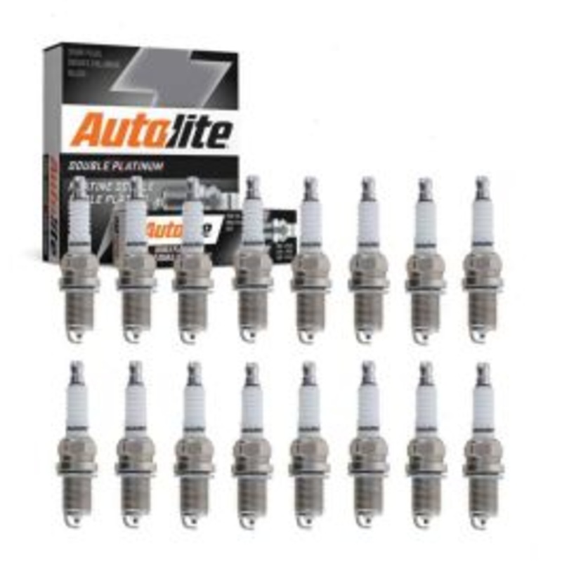 16 pc Autolite Double Platinum Spark Plug for 2003-2006 Mercedes-Benz CLK500