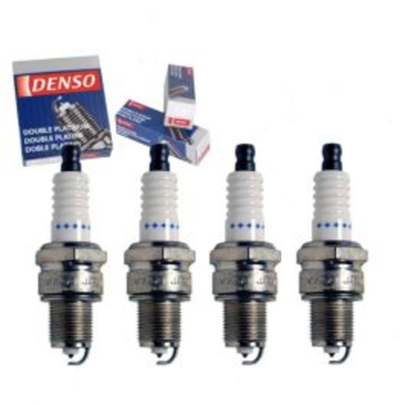 4 pc DENSO Double Platinum Spark Plugs for 1982-1983 Dodge 400 2.2L 2.6L L4