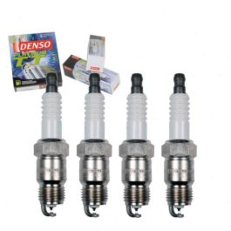 4 pc DENSO Platinum TT Spark Plugs for 1981-1983 Jeep Scrambler 2.5L L4
