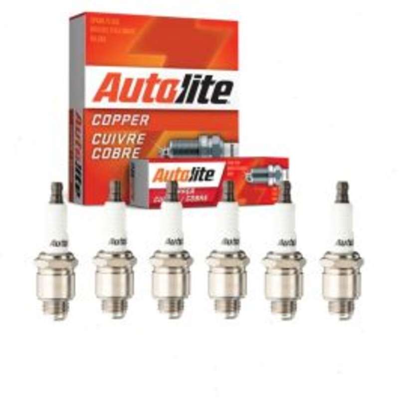 6 pc Autolite Copper Core 295 Spark Plugs