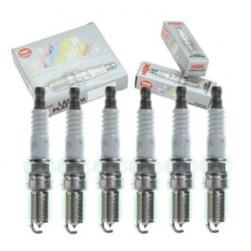 6 pc NGK Laser Platinum Spark Plugs for 1983 Ford LTD 3.8L V6