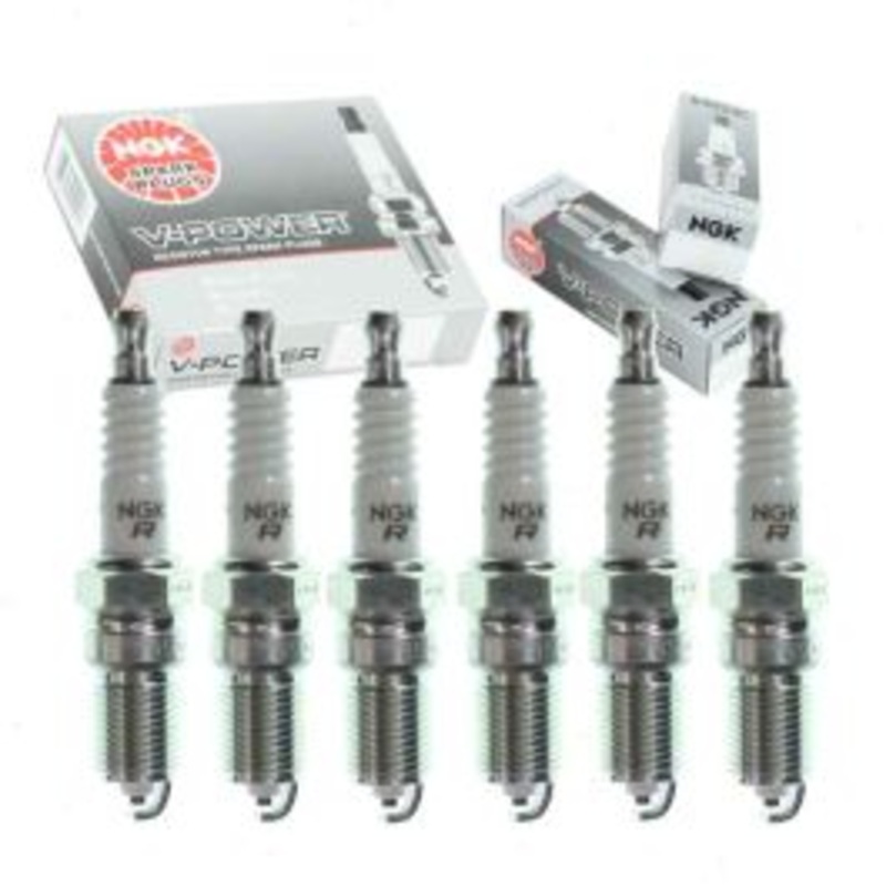 6 pc NGK V-Power Spark Plugs for 2003-2008 Mazda 6 3.0L V6