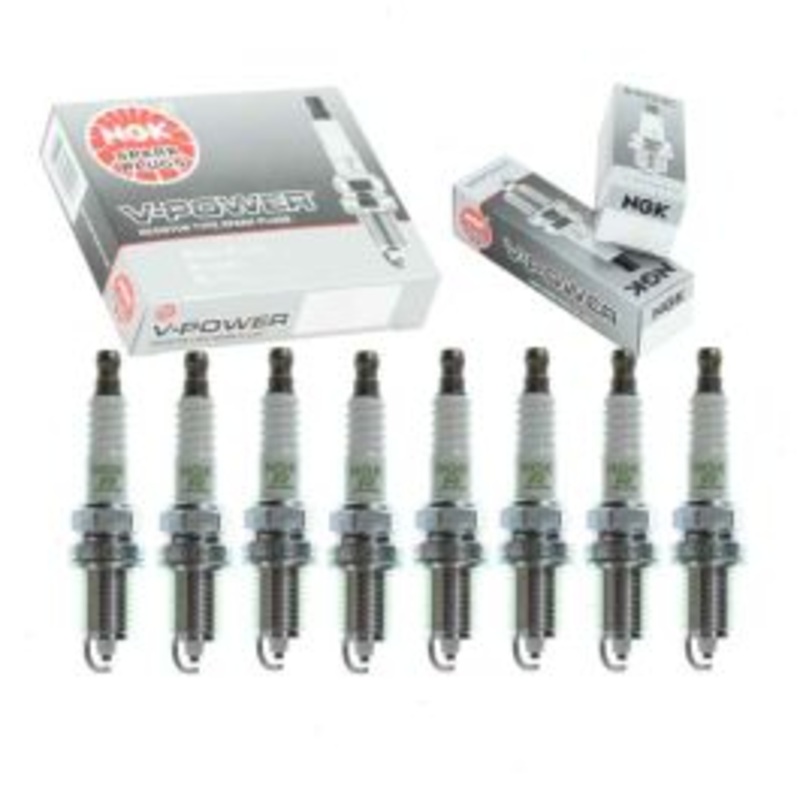 8 pc NGK V-Power Spark Plugs for 2006-2007 Mitsubishi Raider 4.7L V8