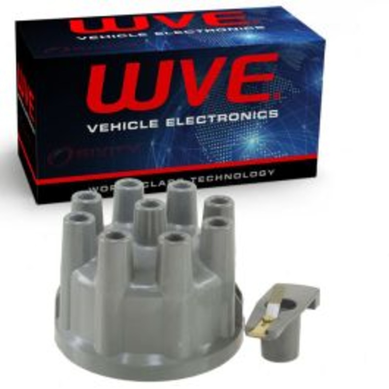 Wells WVE Distributor Cap & Rotor Kit for 1978-1991 Jeep Cherokee CJ5 CJ7 Grand Wagoneer J10 J20 Wagoneer 5.0L 5.9L 6.6L V8