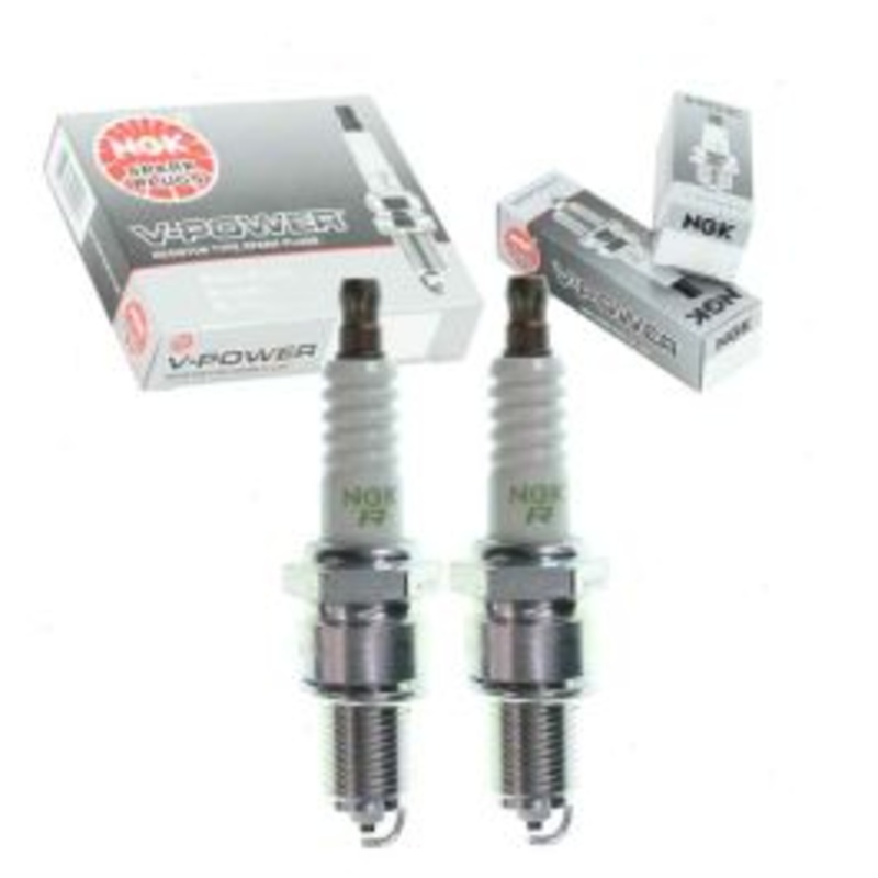 2 pc NGK V-Power 1233 BPR5EY Spark Plugs