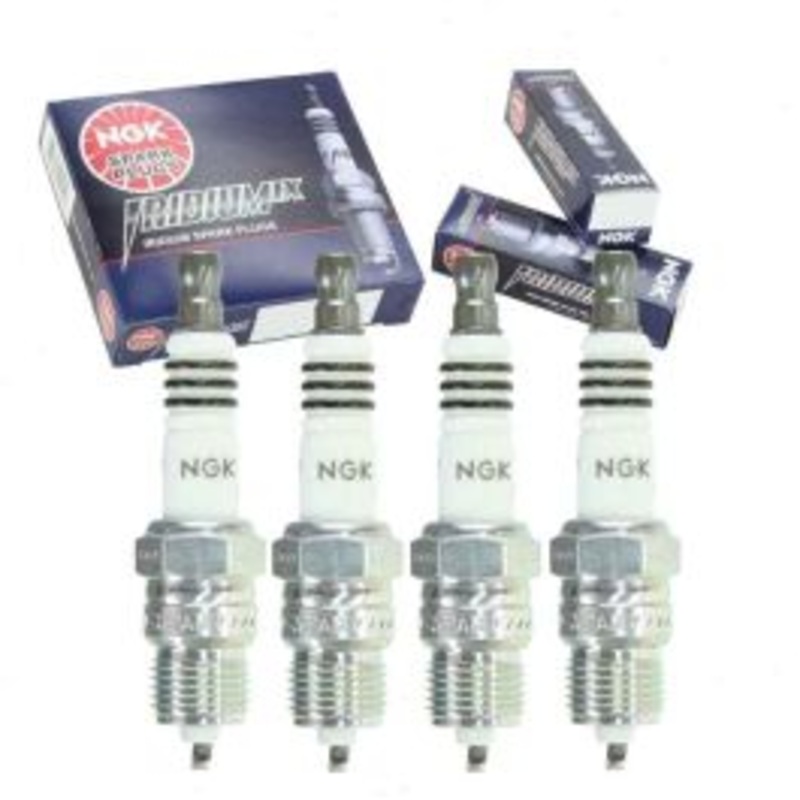 4 pc NGK Iridium IX Spark Plugs for 1976-1986 Pontiac Sunbird 2.0L 2.3L L4
