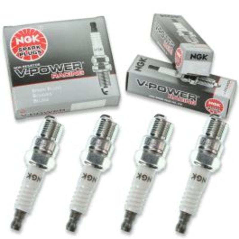 4 pc NGK V-Power Racing 2405 R5673-6 Spark Plugs