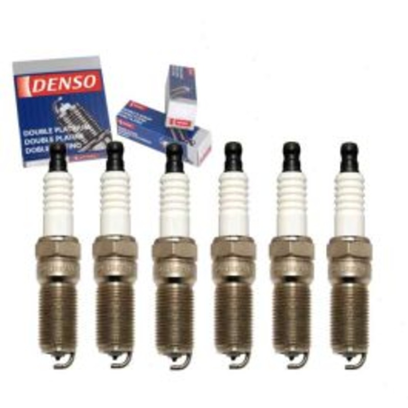6 pc DENSO Double Platinum Spark Plugs for 2005-2009 Saab 9-7x 4.2L L6