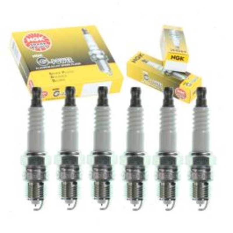 6 pc NGK G-Power Spark Plugs for 1985-1996 Chevrolet G30 4.3L V6