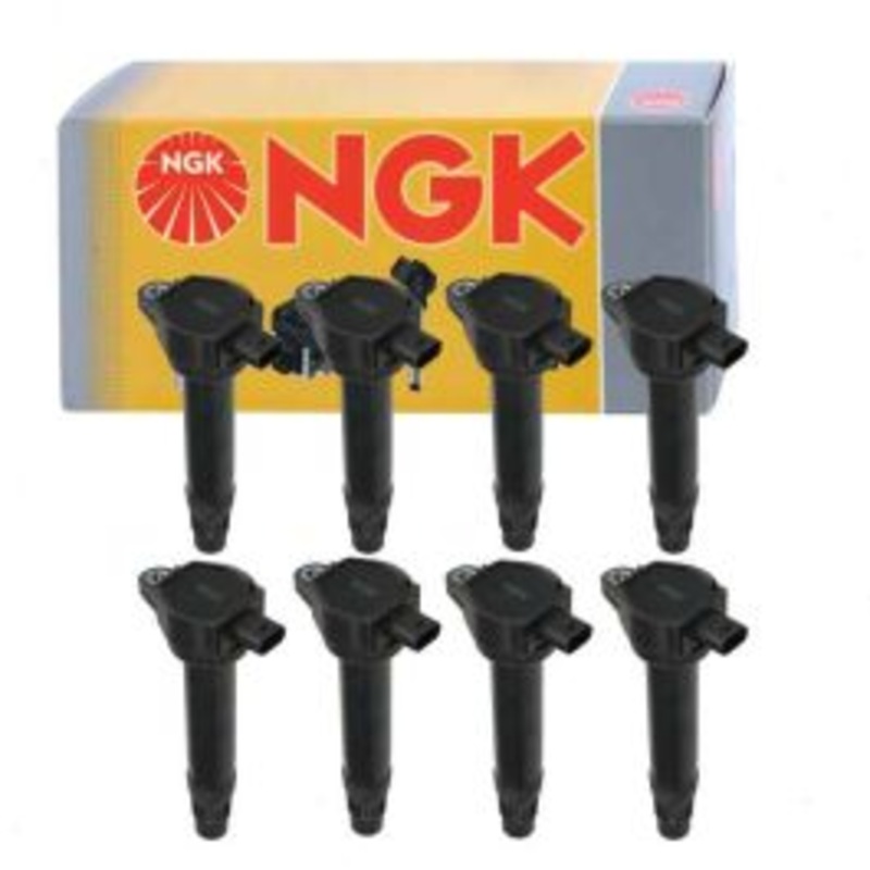 8 pc NGK 48723 U5104 Ignition Coils