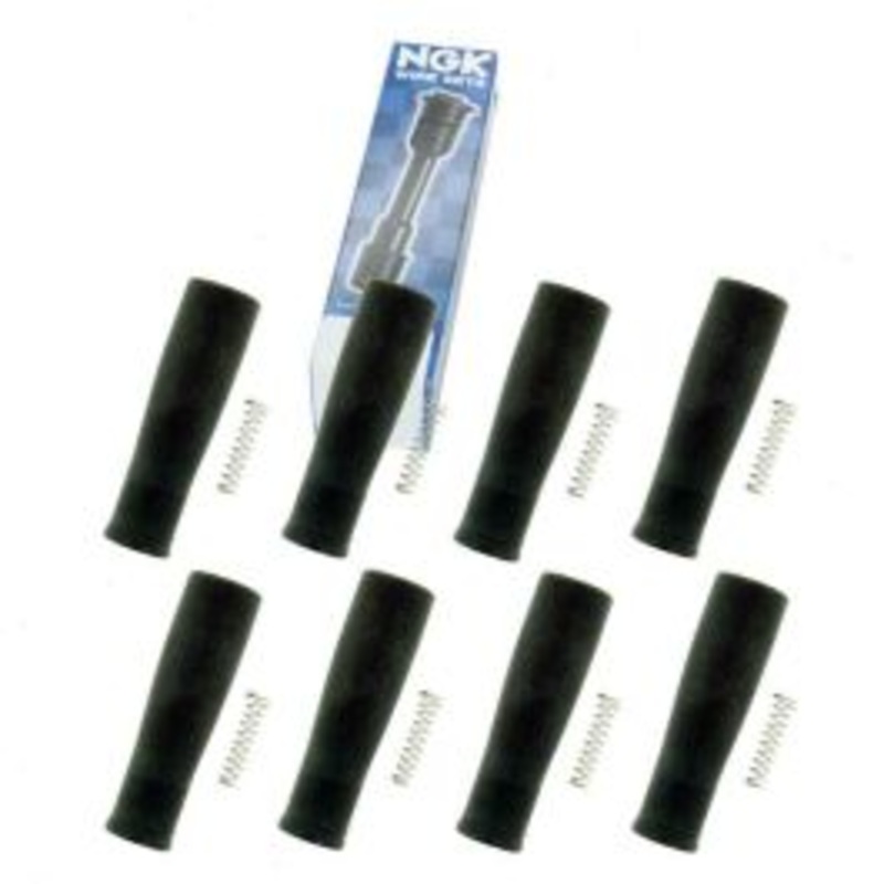 8 pc NGK Ignition Coil Boots for 1998-2003 Jaguar XJ8 4.0L V8