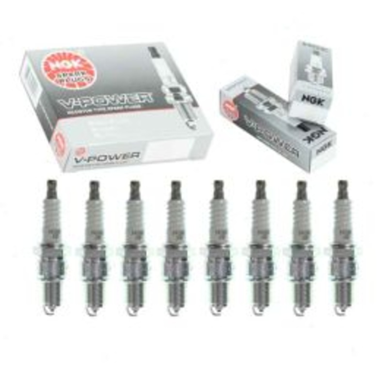 8 pc NGK V-Power Spark Plugs for 1967 Dodge Charger 7.0L V8