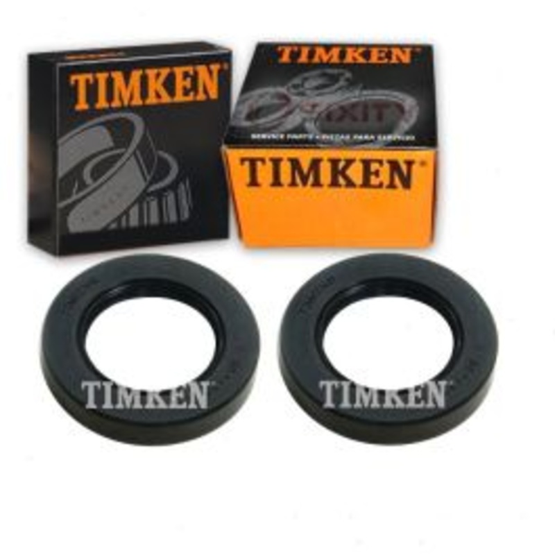 2 pc Timken Front Engine Crankshaft Seals for 2000 Audi A4 Quattro 1.8L L4